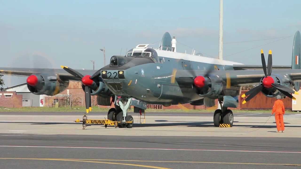 SAAF Museum Avro Shackleton MR.3 - Engine Run Ysterplaat, Cape Town