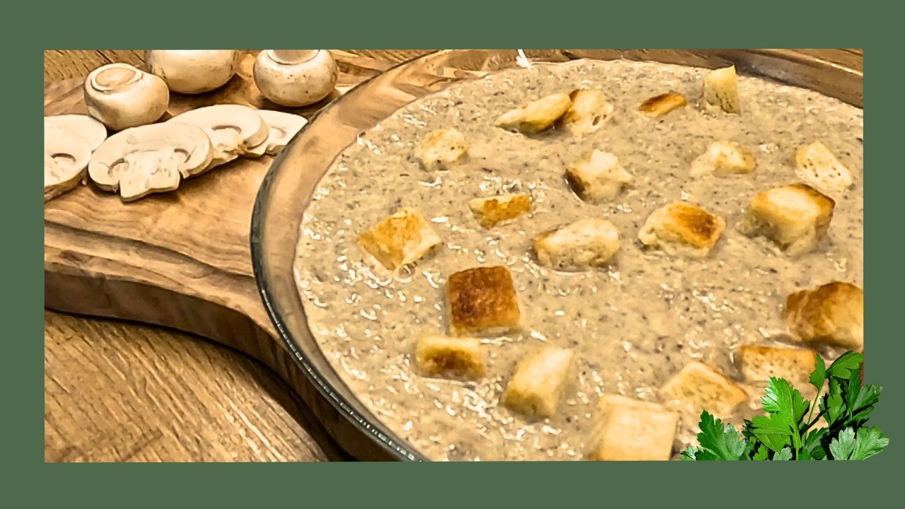 Do you know this secret trick for perfect creamy mushroom soup?