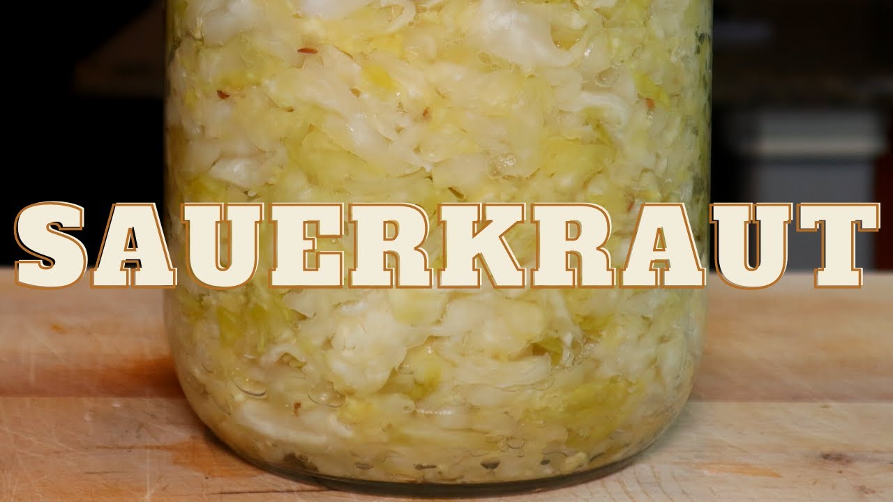 Sauerkraut -  How to Make the Easiest Sauerkraut Recipe
