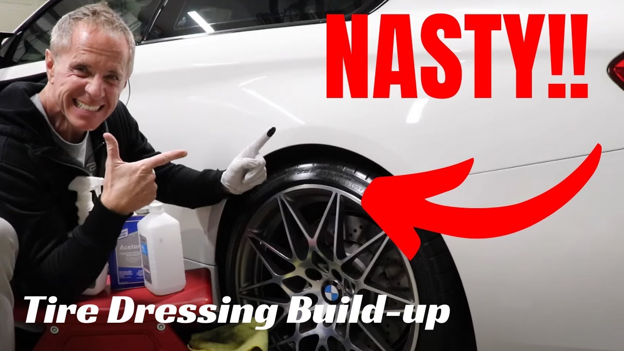 Tire Dressing Nightmare: how to clean dressing build-up professionally