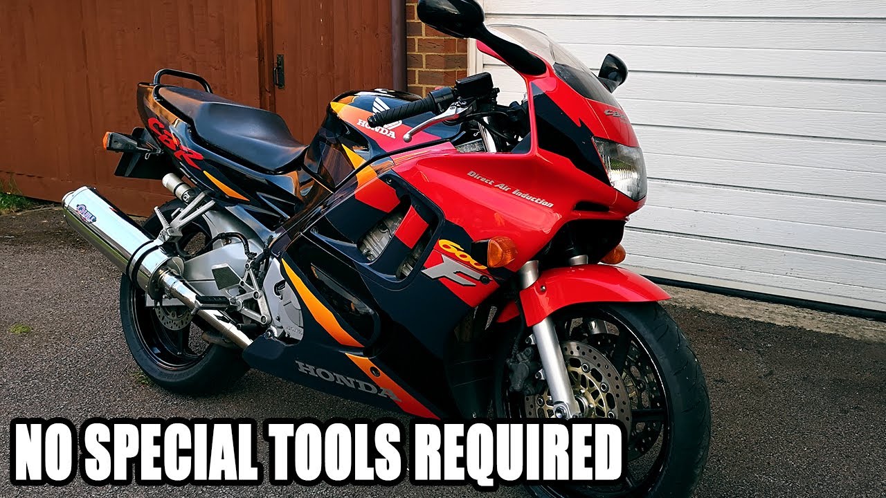 Honda CBR 600 F3 fork service | ASMR no talking