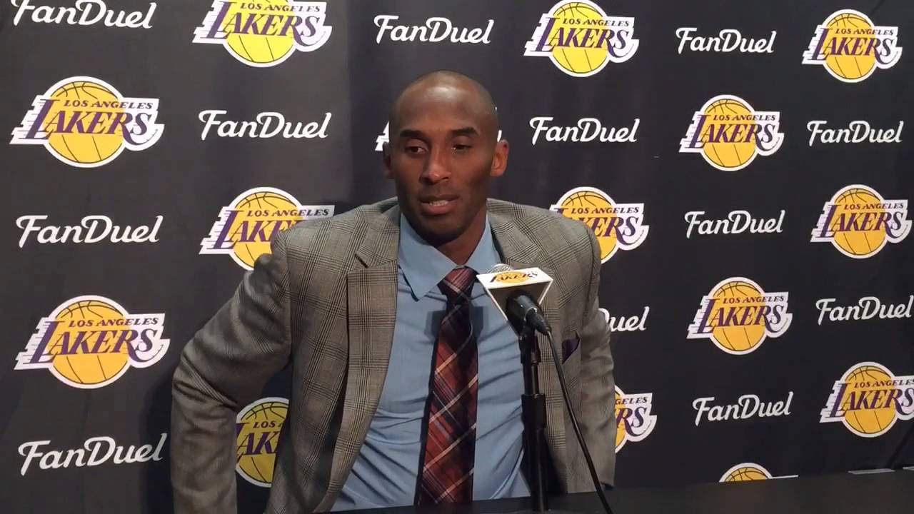 Watch Kobe Bryant announce his retirement, Part 1