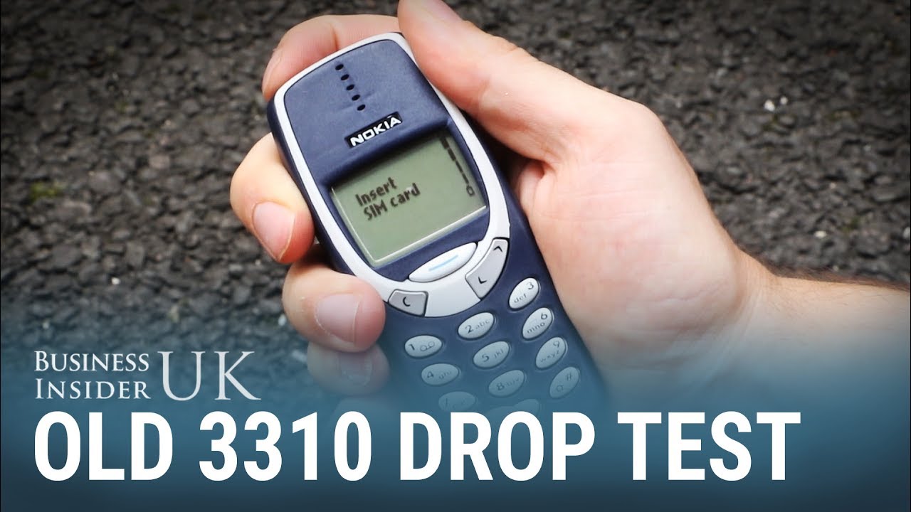 We Drop Tested The Old Nokia 3310 &mdash; And It Survived A Fall From A Fourth-Storey Window