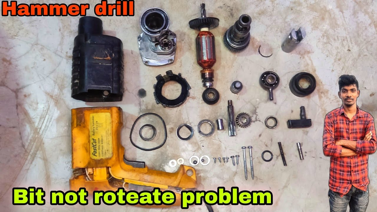 how to repair 2 20 mm hammer drill // hammer drill machine repair
