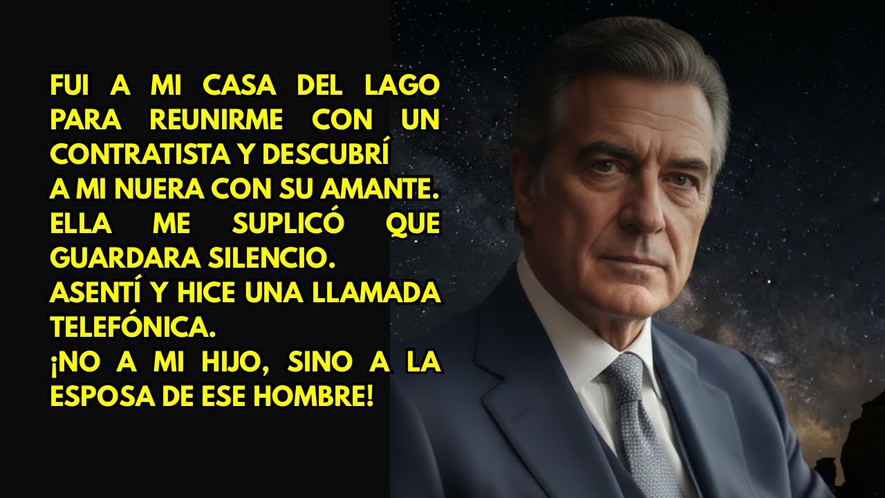 Sorprendi A Mi Nuera Con Otro En Mi Casa Del Lago: Una Llamada Lo Cambió Todo