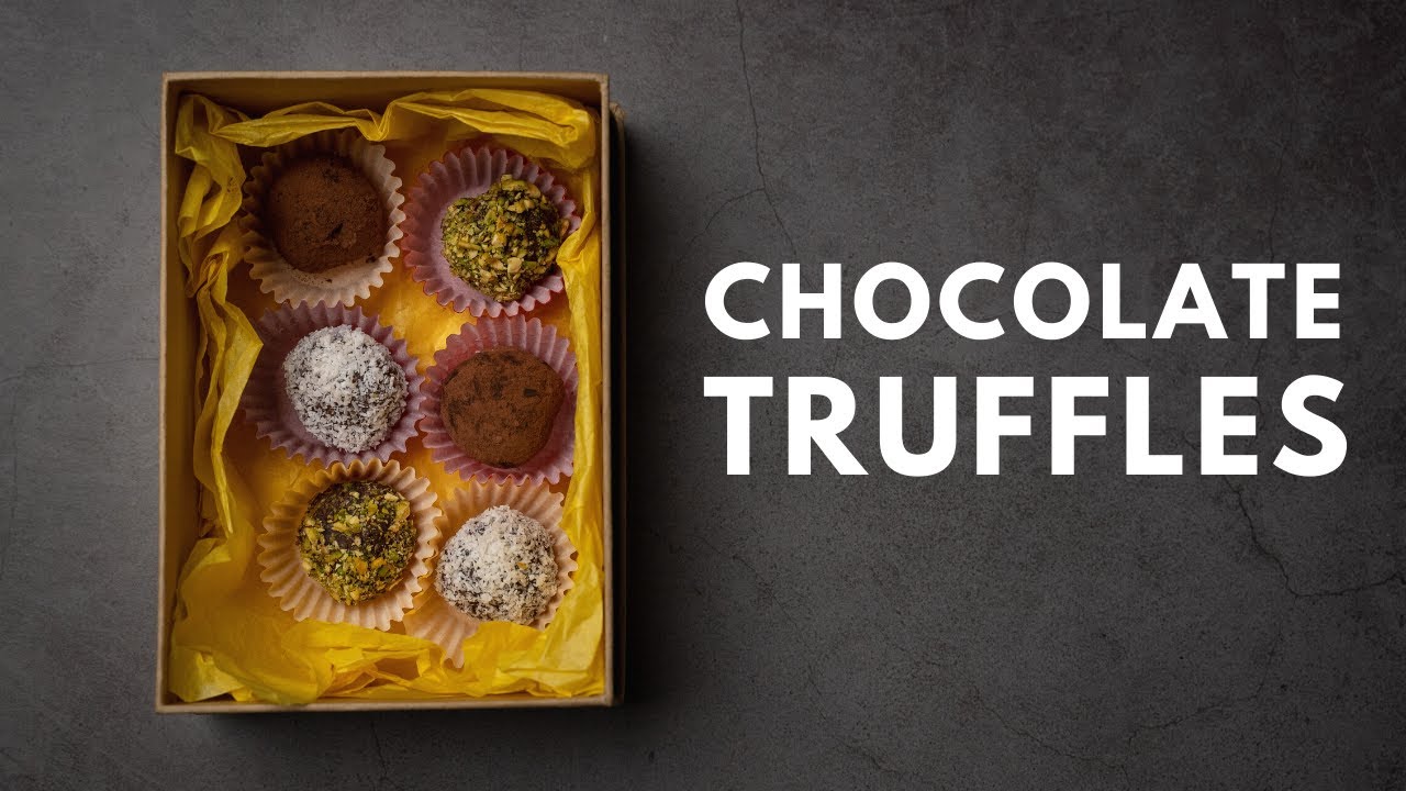 Handmade Chocolate Truffles (DIY Valentine Gift Ideas)