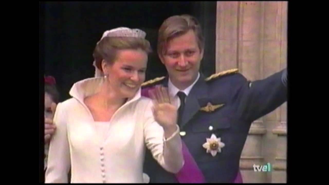 Boda Real S.A.R el príncipe heredero Philippe de Bélgica y Mathilde d´Udekem (1999)