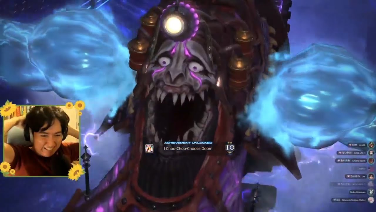 FFXIV Dawntrail Patch 7.4 Doomtrain Extreme Trial Hell On Rails First Clear (Scholar POV) 12/18/2025