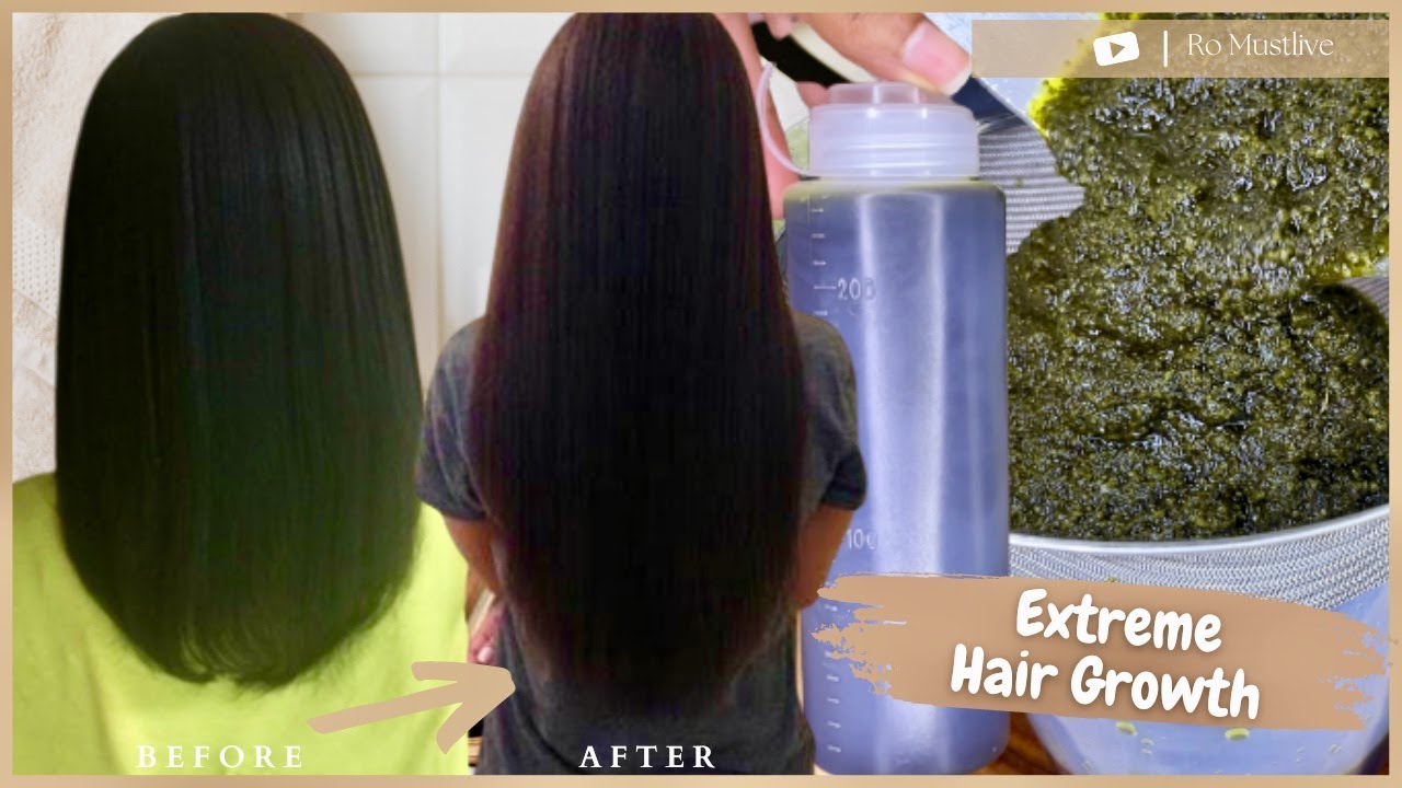 USE THIS OIL EVERY DAY TO TRIPLE HAIR GROWTH | DO NOT RINSE THIS OUT & HAIR WILL NEVER STOP GROWING