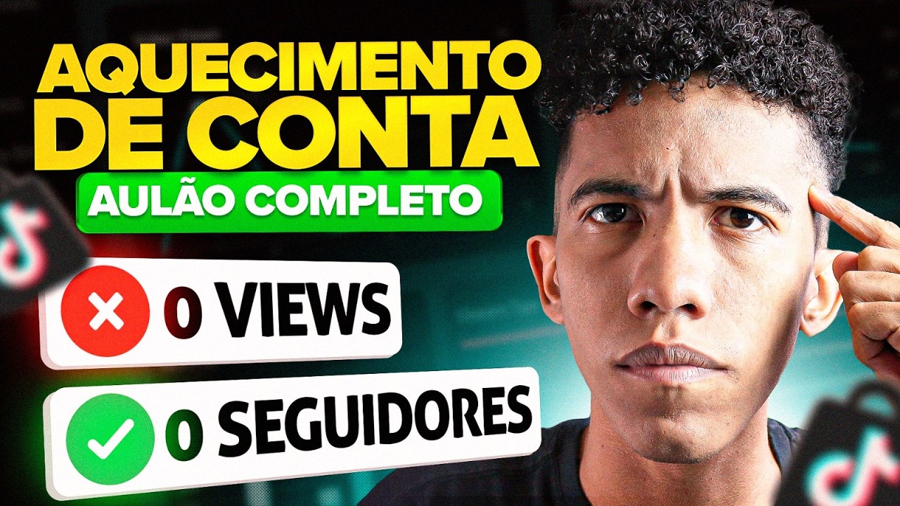 GUIA COMPLETO: COMO AQUECER uma CONTA DO TIKTOK SHOP para MONETIZAR RÁPIDO | Jhonatas Silva