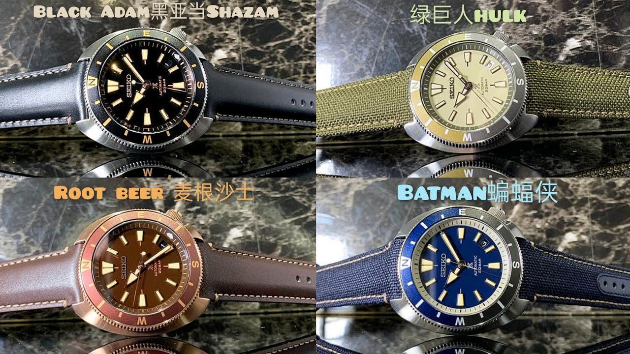 2021精工Seiko prospex tortoise"陆龟“42mm最完美规格 野外遇难还能靠它 高CP值入门机械表霸主！解说全新4款 srpg13,15,17,18