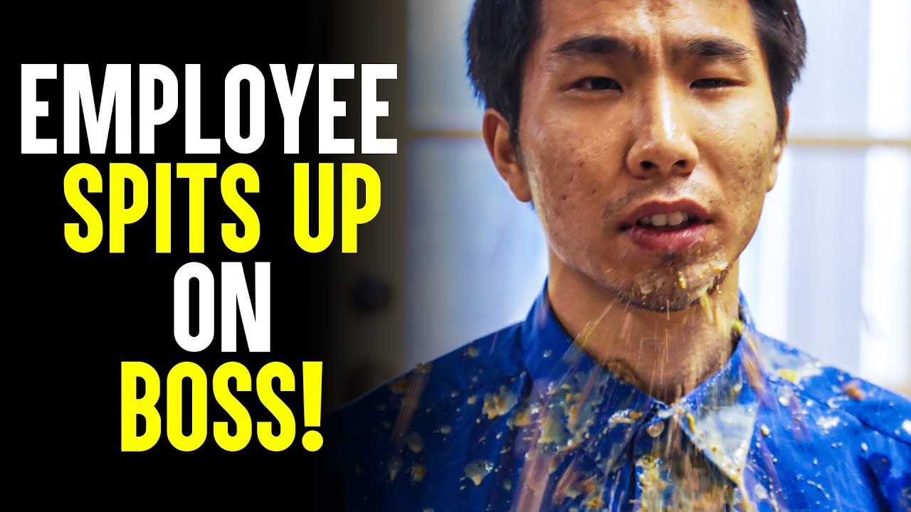 Employee Spits Up on His Boss! | SAMEER BHAVNANI