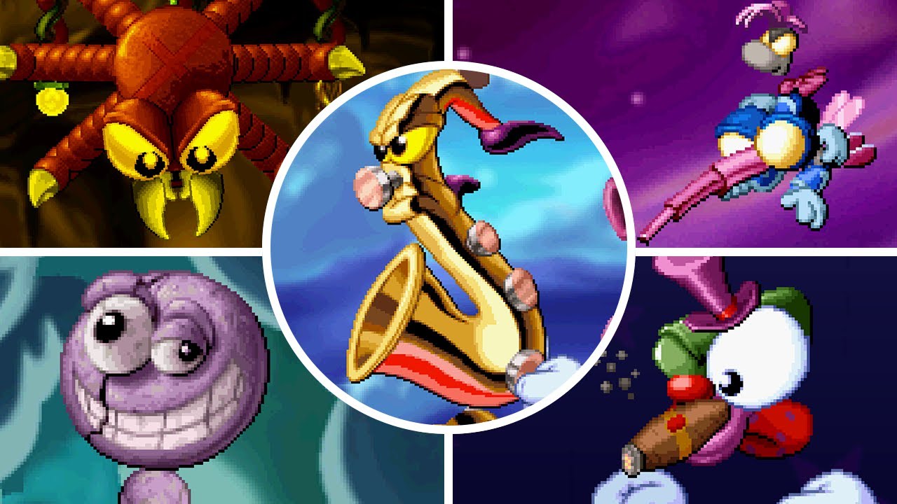 Rayman Redemption - All Bosses & Ending