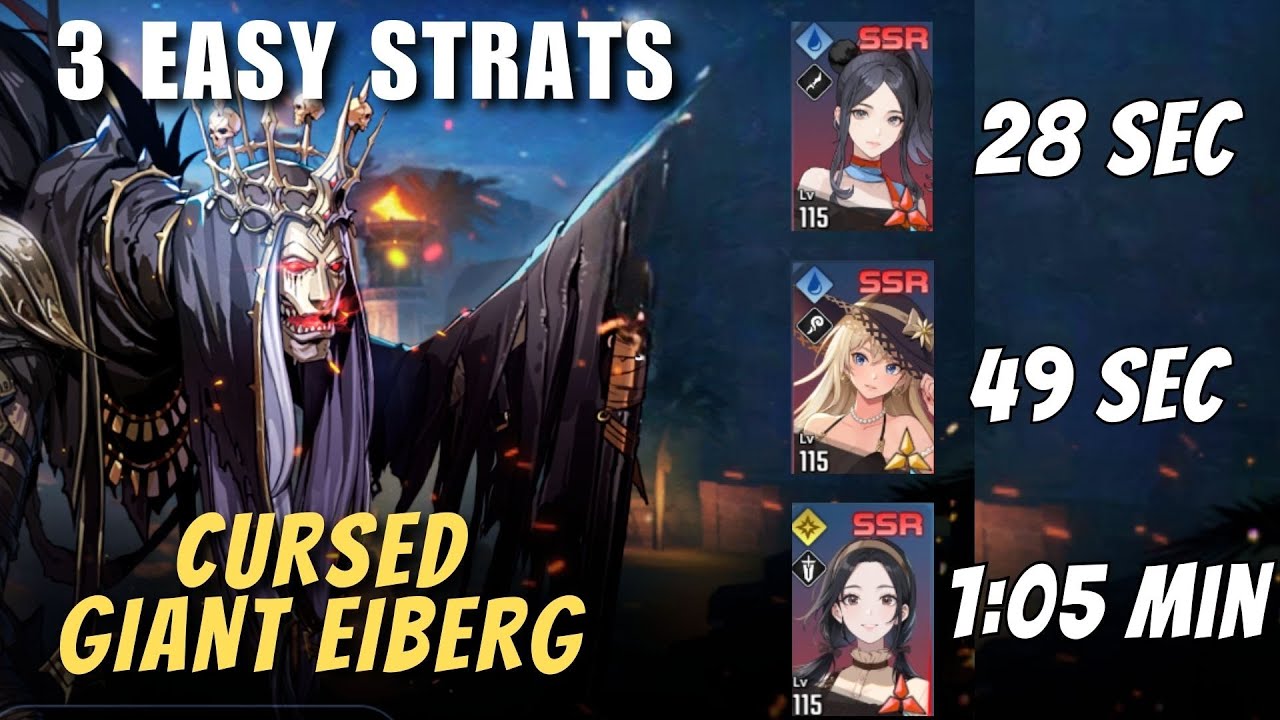 3 EASY STRATS FOR CURSED GIANT EIBERG - BATTLEFIELD OF TIME GUIDE | SL: Arise