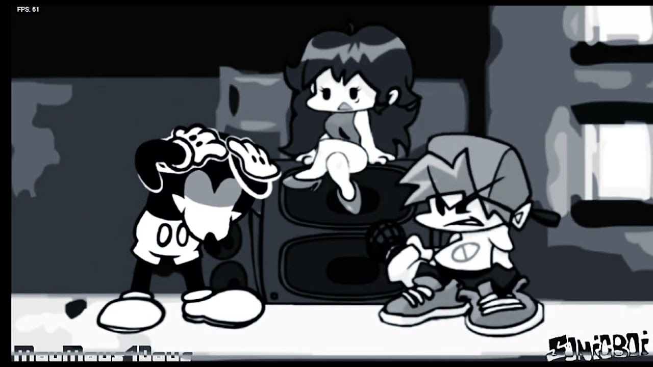 FNF Mickey vs Boyfriend