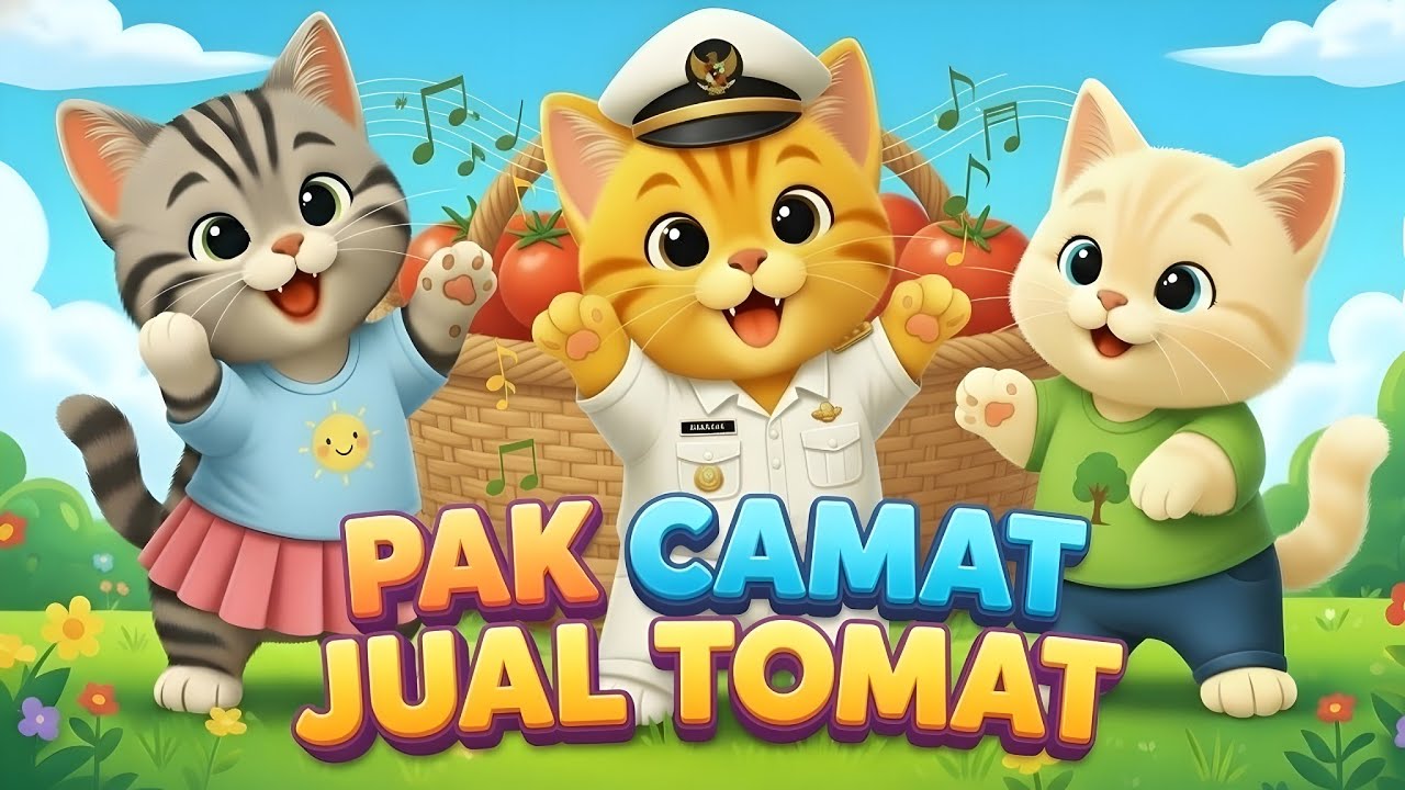 LAGU ANAK 🇮🇩 ANAK KUCING MEONG MEONG - KITTEN SONG - LAGU ANAK BALITA VIRAL