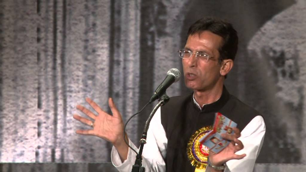 Mehshar Afridi - BAZM-E-URDU Mehfil-e-Mushairah Dubai 2014