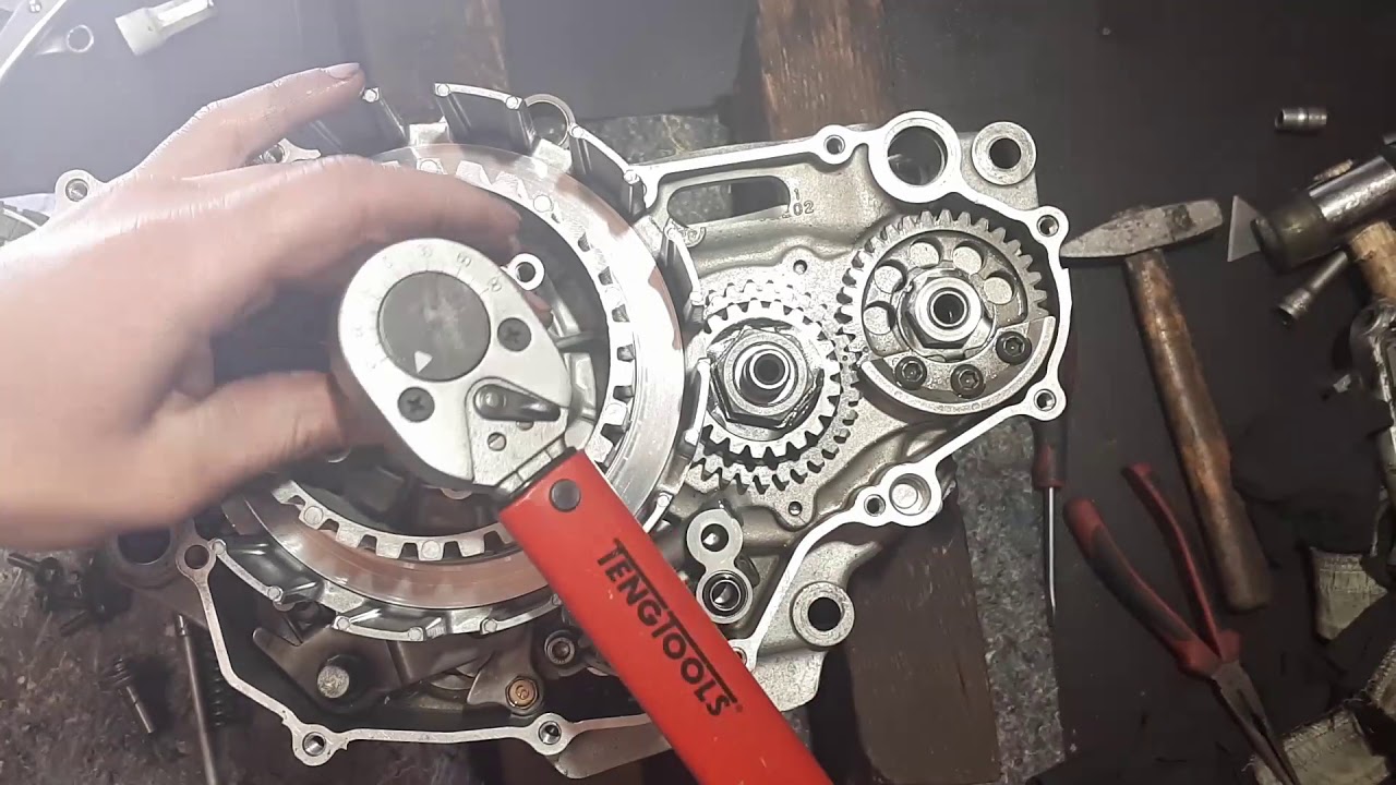 Yamaha WR / YZ 400/426/450 engine rebuild 