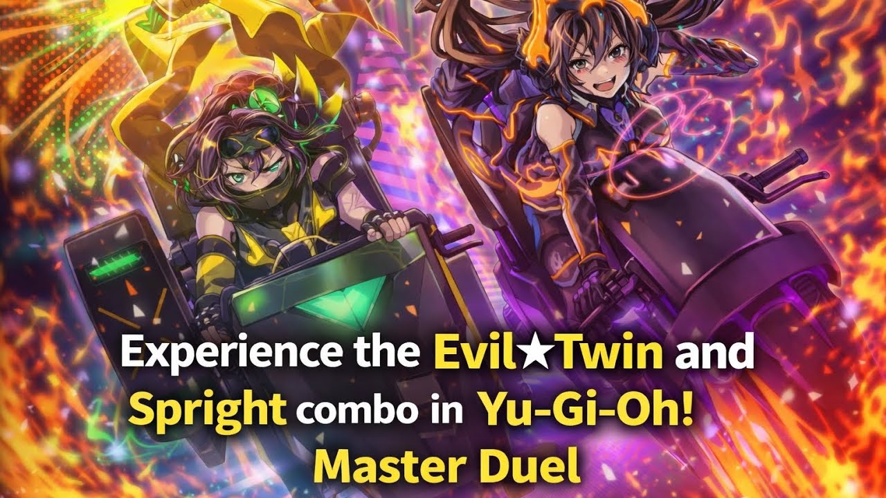 تجربة مجموعة Evil☆Twin و spright في الحدث الجديد في يوغي يو ماستر دول 