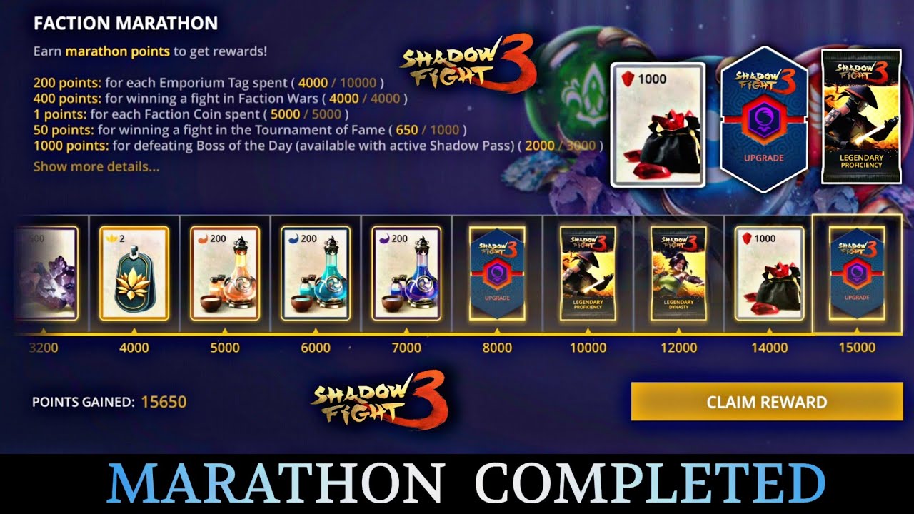 Shadow Fight 3 | Faction Marathon Completed 03 | Raven's Feast Event