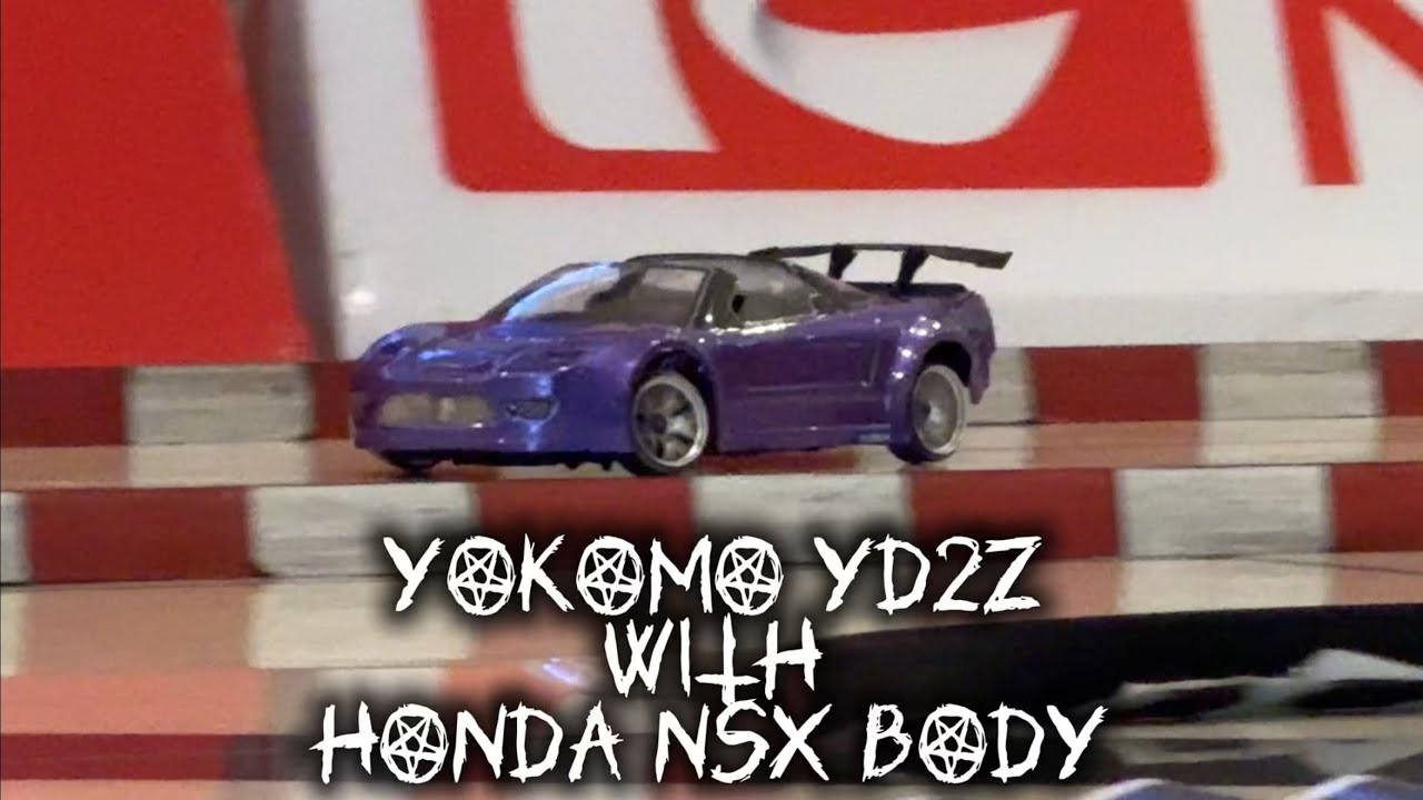 Solo Beginner Practice at Robinson's Galleria Rc Track | Yokomo YD2Z with Honda NSX Body #rccar