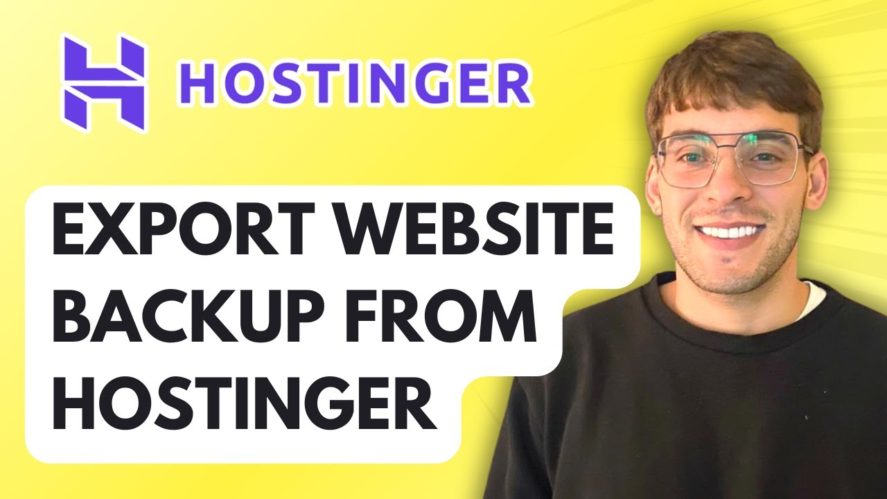 How to Export Website Backup from Hostinger [2026 Full Guide]