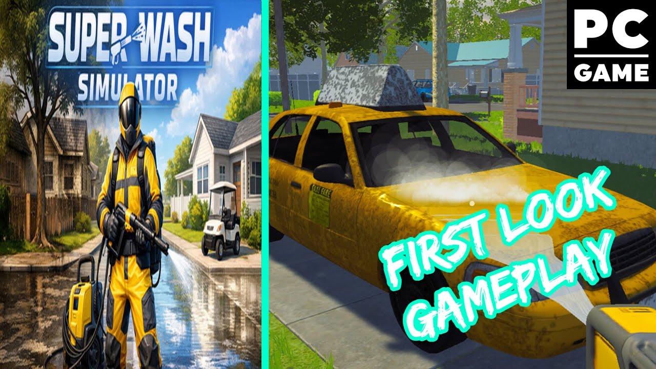 Super Wash Simulator – PC Gameplay