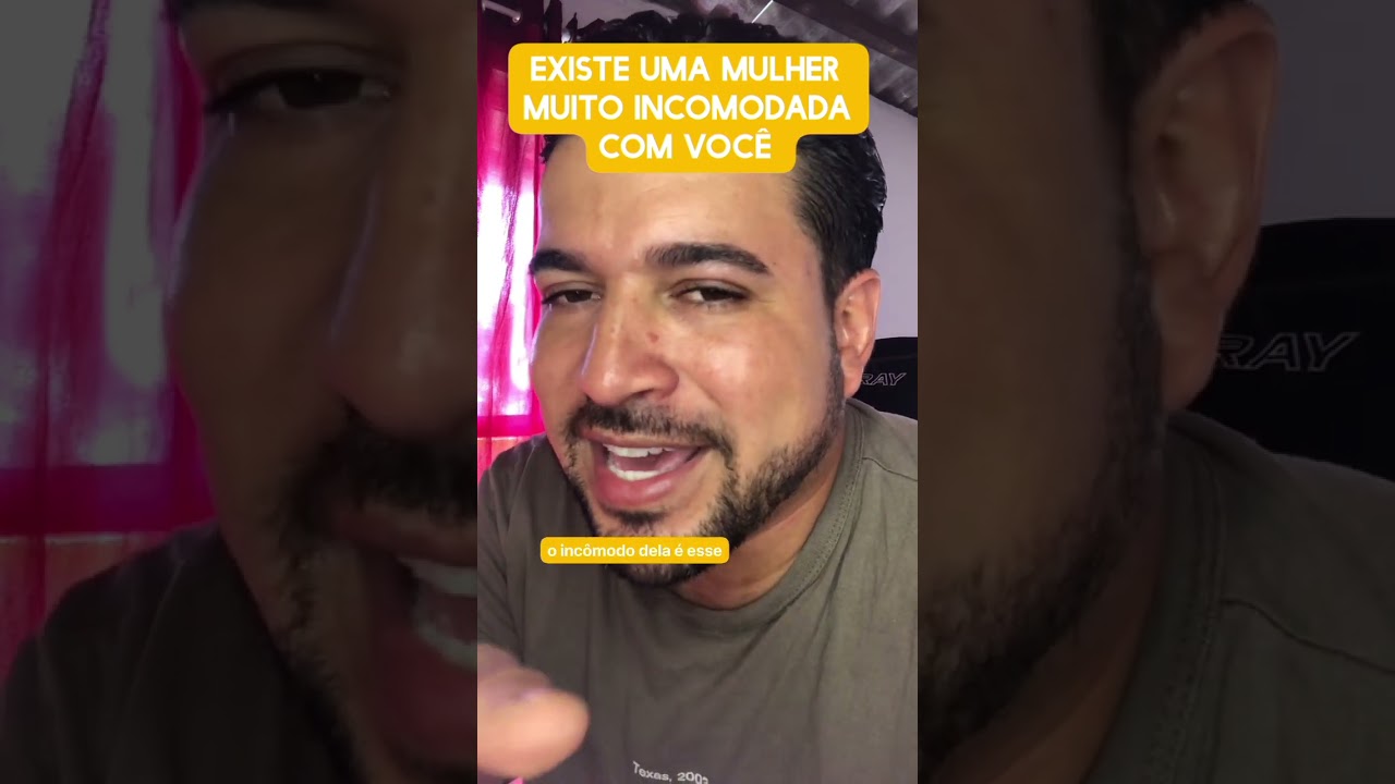 Existe uma mulher muito incomodada com você 