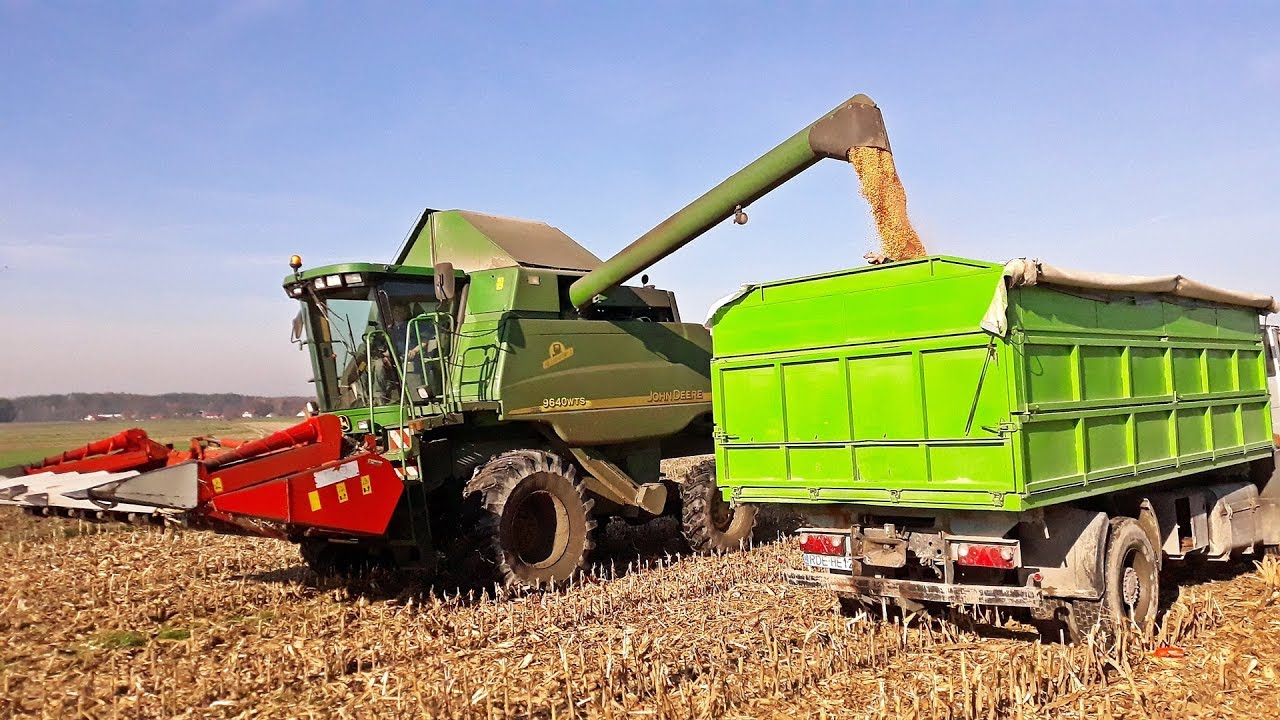 Koszenie Kukurydzy w Gr. Ćwiok! 2018 | John Deere 9640WTS | Podkarpacie