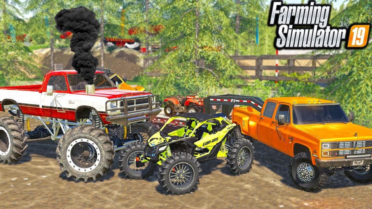 RICH REDNECK MUDDING WITH $500,000 IN NEW TOYS! | (ROLEPLAY) FARMING SIMULATOR 2019