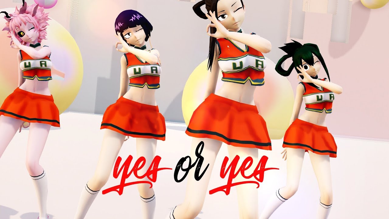 【MMD】『ヒロアカ』YES OR YES