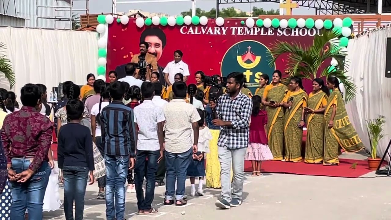 Calvary Temple School Anthem | Written by Dr. P Satish Kumar Ayyagaru!