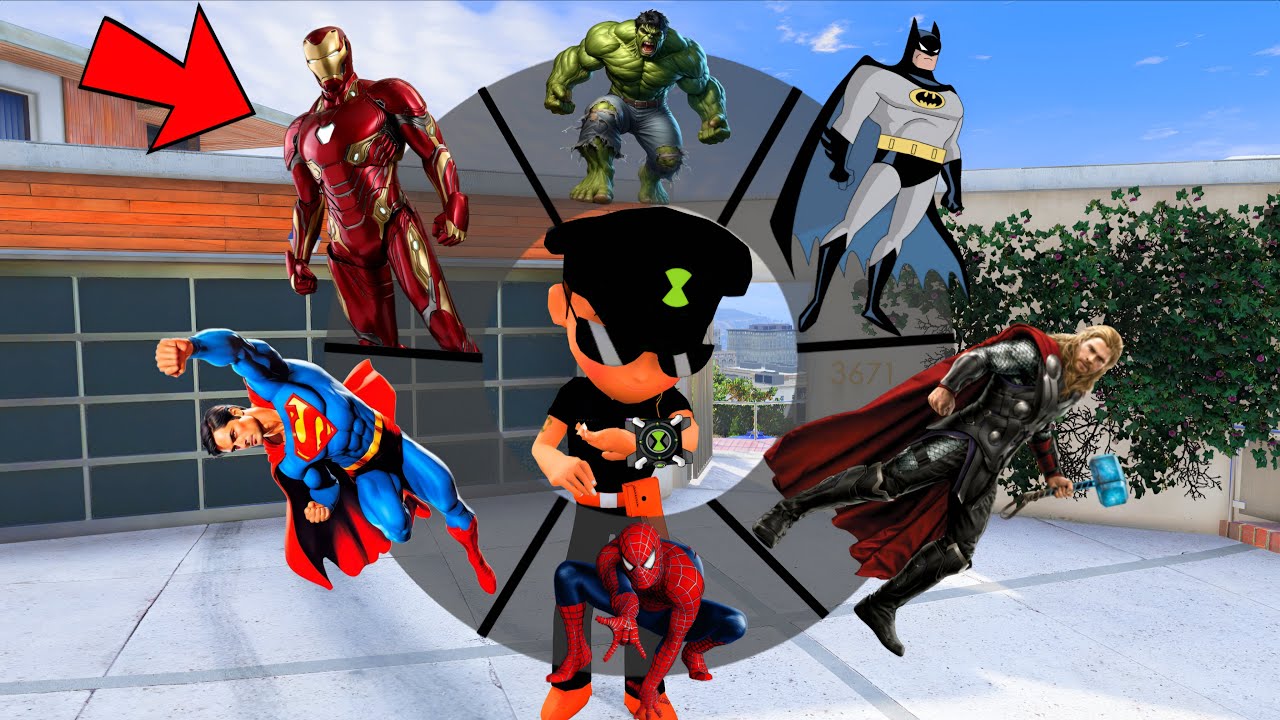 Black Little Singham Saved All His Friends With The Power Of Superhero In Gta 5 🤯