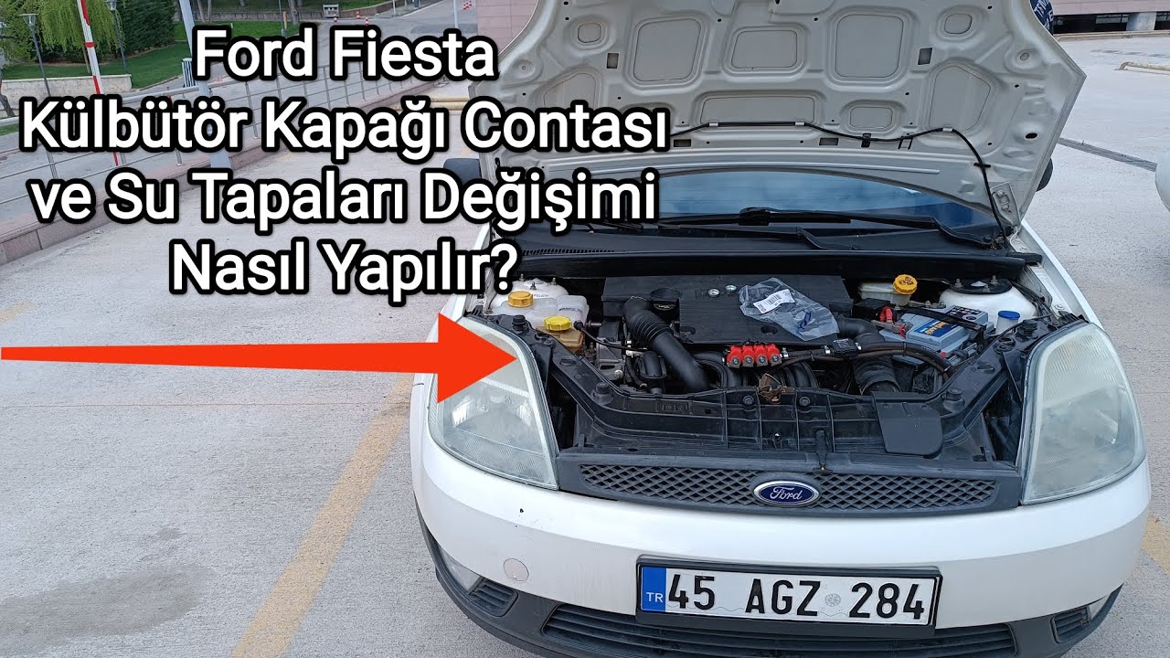 Ford Fiesta Külbütör Kapağı Contası ve Su Tapaları Değişimi Nasıl Yapılır ?