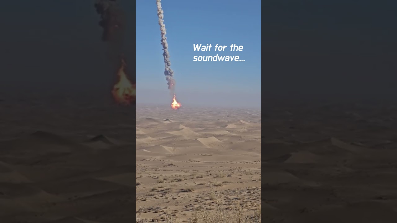 Chinese Rocket Explodes Attempting Landing