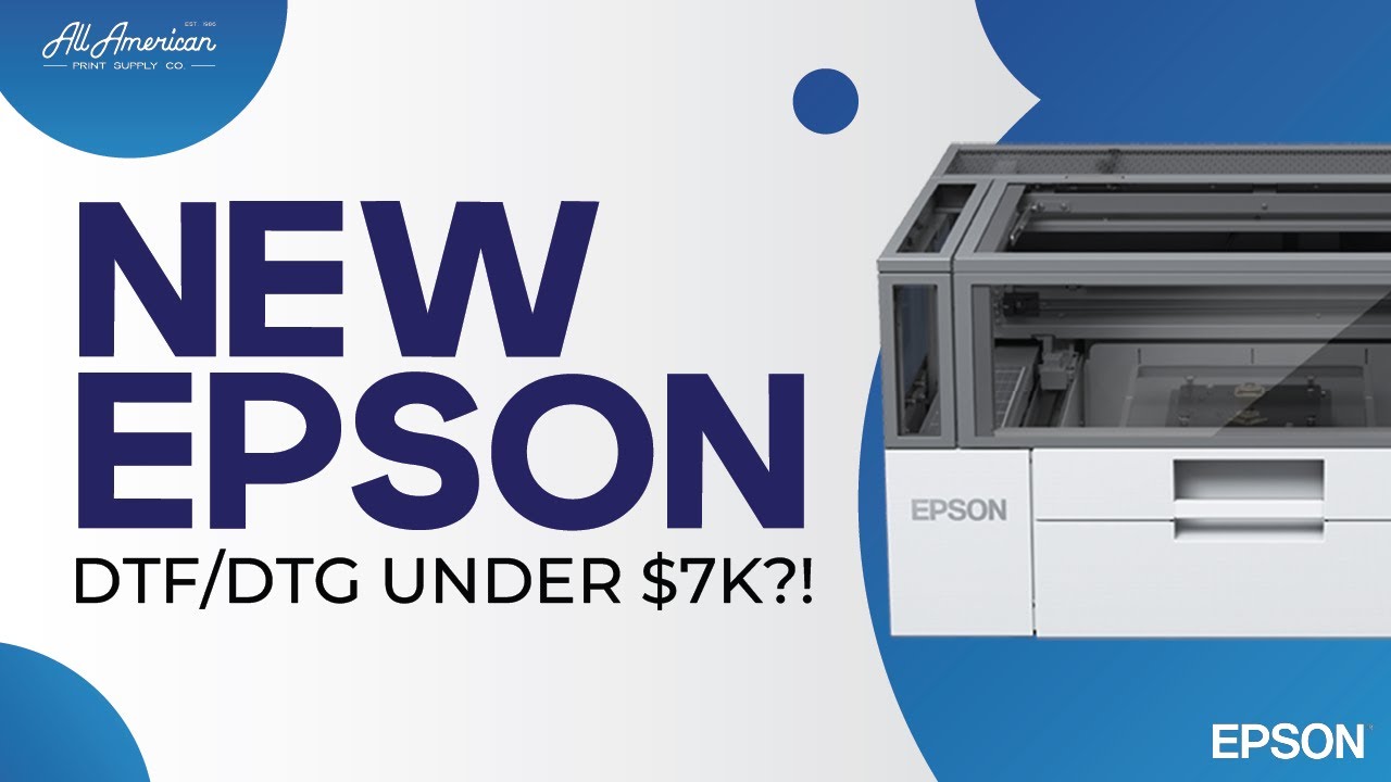 Most Affordable #DTG & #DTF Printer EVER