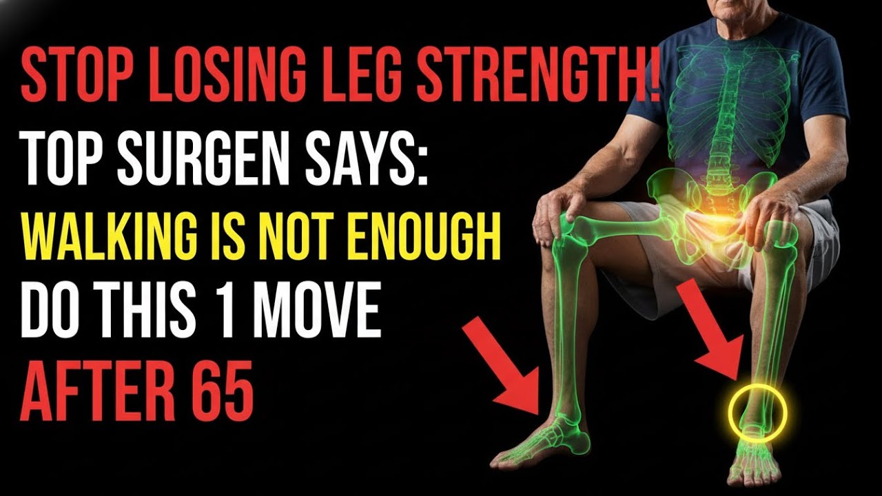 Over 65? Stop Just Walking – These 3 Surgeon-Approved Moves Prevent Falls