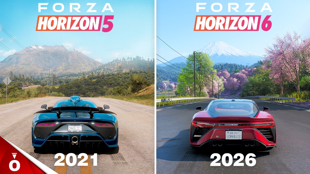 Obsessive Comparison: Forza Horizon 6 vs. Forza Horizon 5
