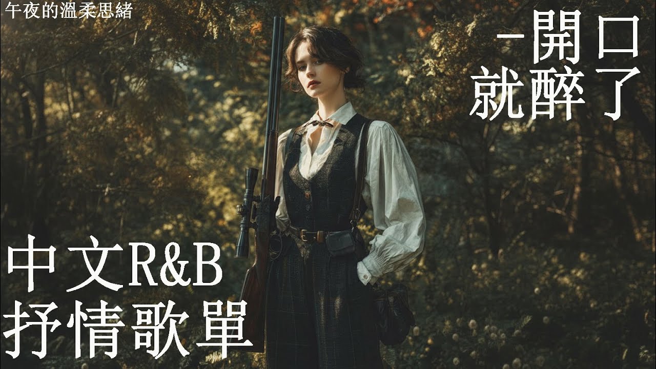 【中文R&B歌單】🎧半夜刷手機聽到這首，心跳突然停了幾秒 😭｜一定要聽｜工作/學習/夜間散步背景音樂BGM｜Rapper唱情歌慎入