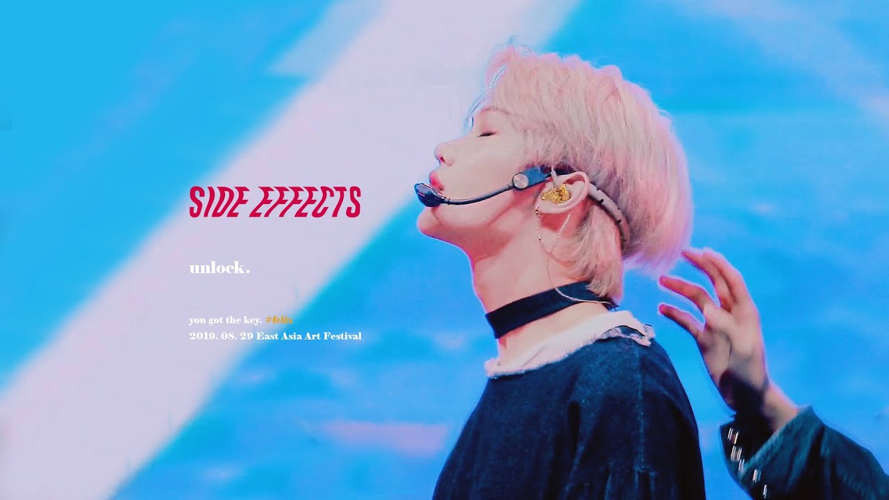 [4K] 190829 동아시아예술제 스트레이키즈 필릭스 부작용 (Side Effects) (Straykids Felix)