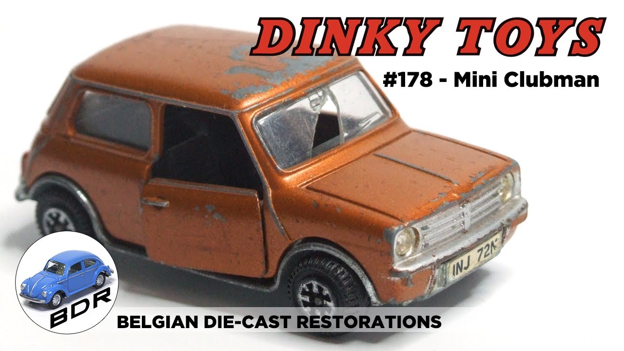 Dinky Toys nr. 178 Mini Clubman Die-Cast Restoration