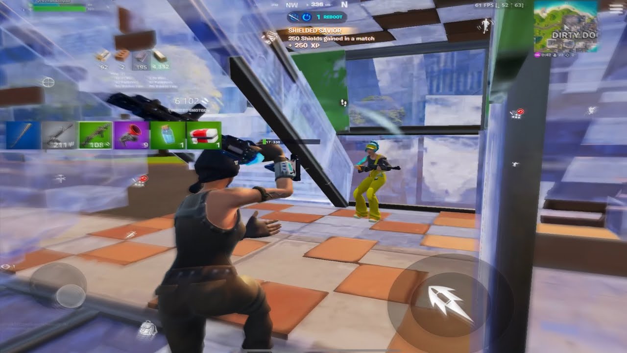 Fortnite Mobile Highlights #9 | iPad Pro 2020