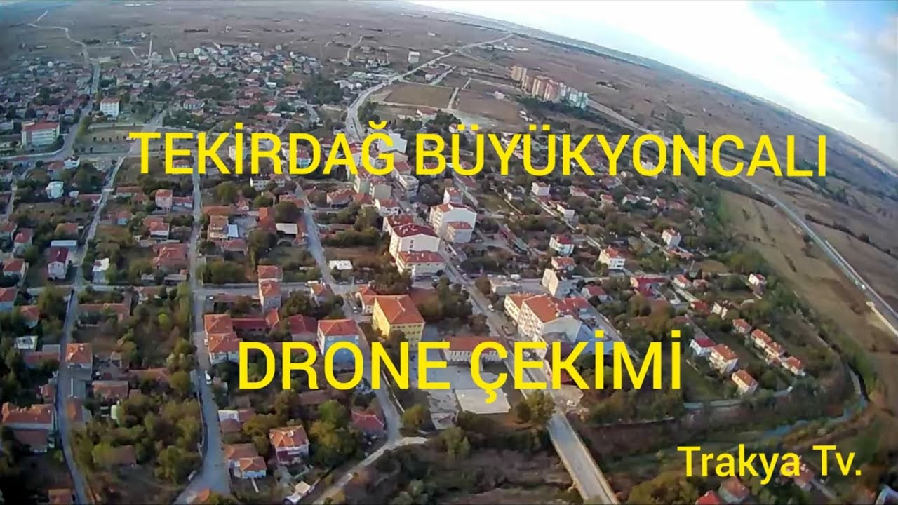 BÜYÜKYONCALI TEKİRDAĞ DRONE ÇEKİMLERİ ADEN FX 67 DRON 4k video