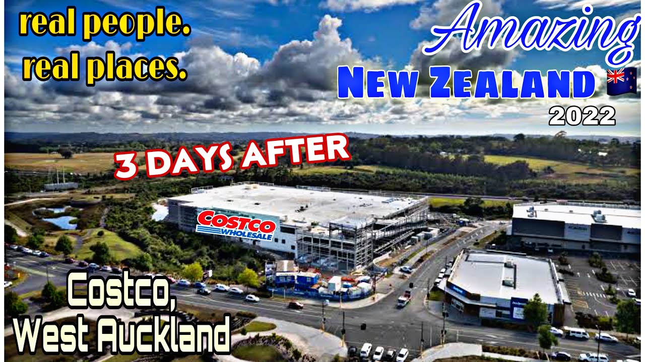 《4K》Walk Tour 1| NZ’s First COSTCO Mega-store West Auckland| A $100m-plus Store| Amazing New Zealand