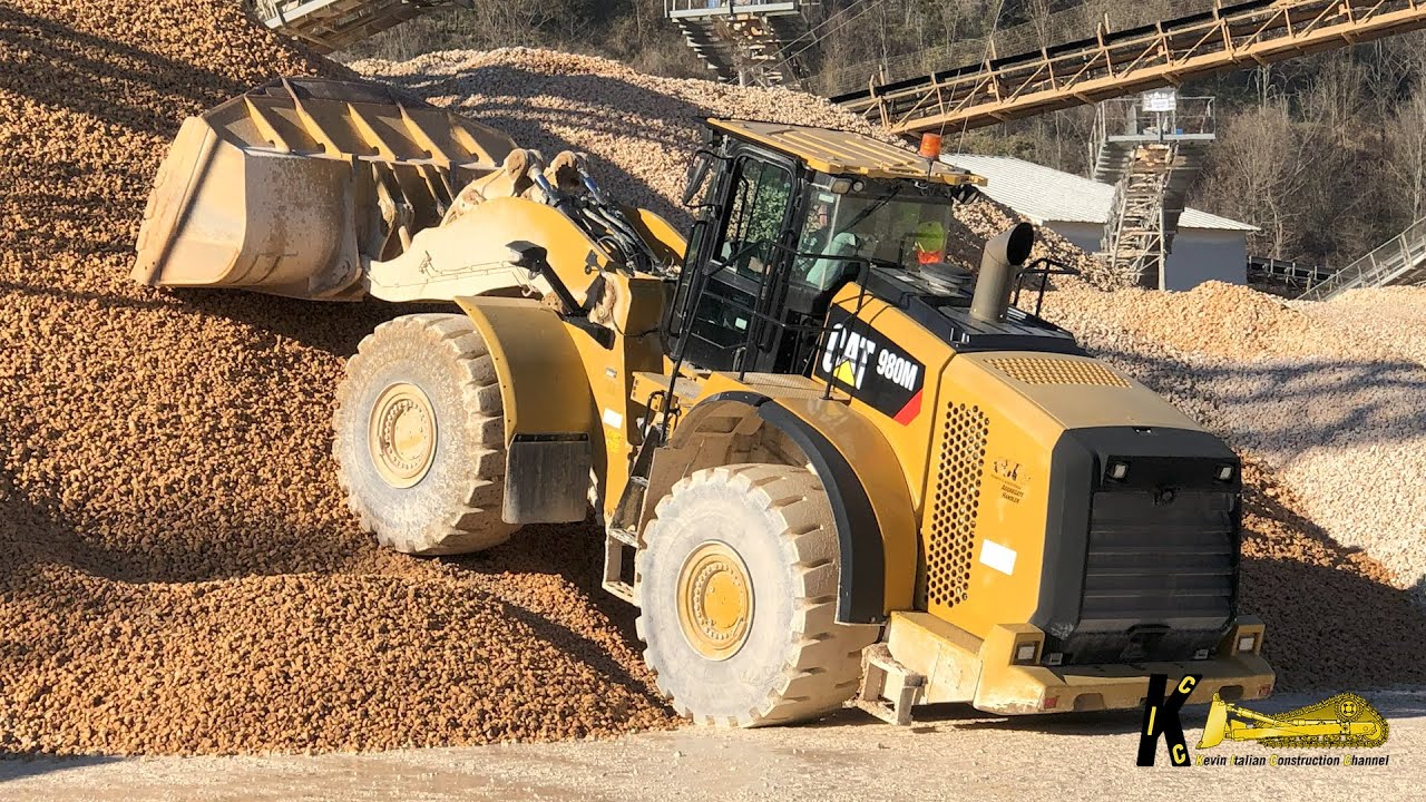 CATERPILLAR 980M WHEEL LOADER #caterpillar #heavyequipment #digger #wheelloader