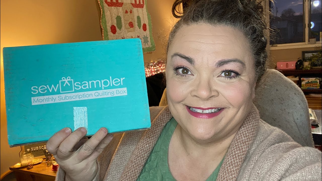 Набор для шитья лоскутных одеял Sew Sampler от Fat Quarter Shop - декабрь 2024 года.