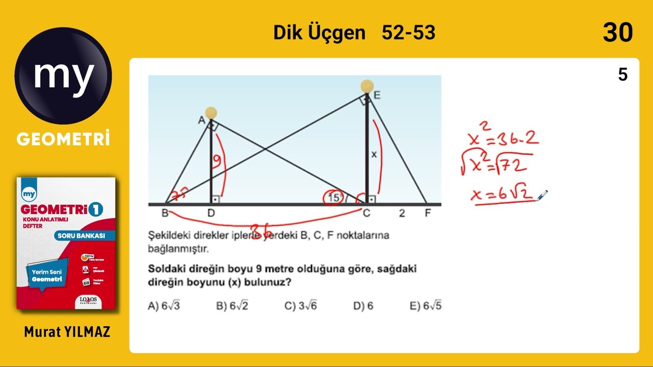 Dik Üçgen Test 1