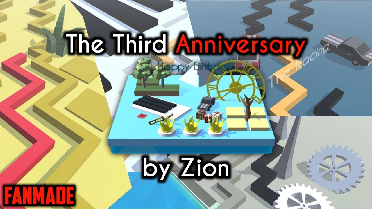 Dancing Line [Fanmade Android] - The Third Anniversary by Zion
