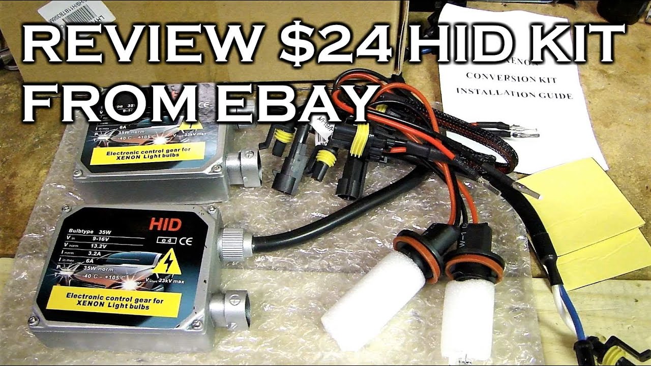 REVIEW $24 HID KIT FROM EBAY