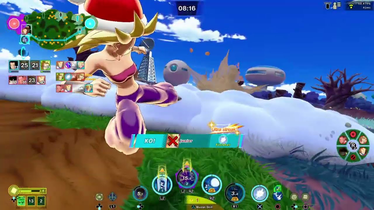 Dragon Ball: Gekishin Squadra (PS4) - Standard Battle #671 (Caulifa)